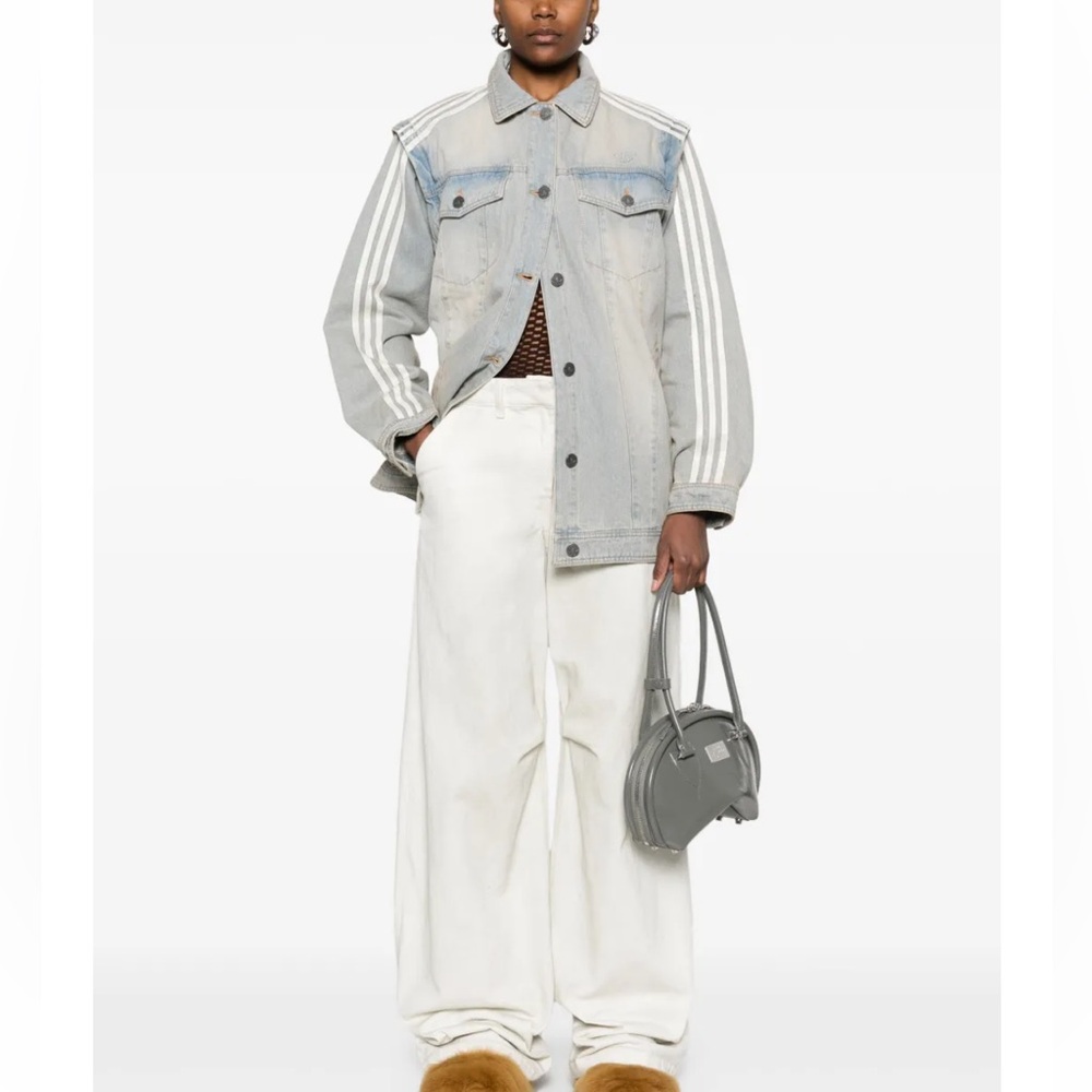 Adidas Denim Shirt Jacket
